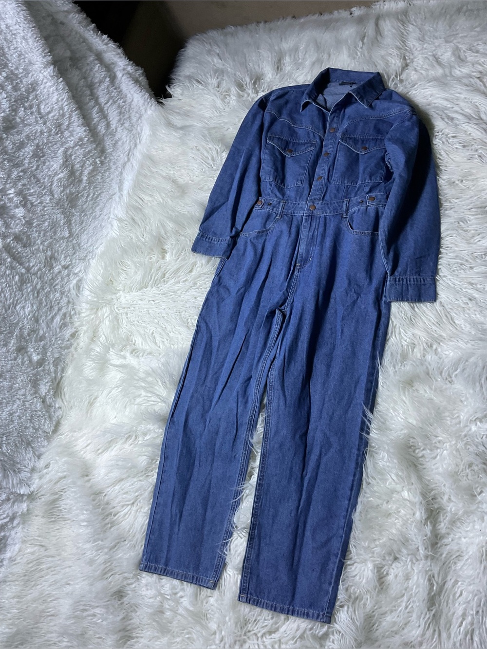 NWOT MIOU MUSE DENIM JUMPSUIT